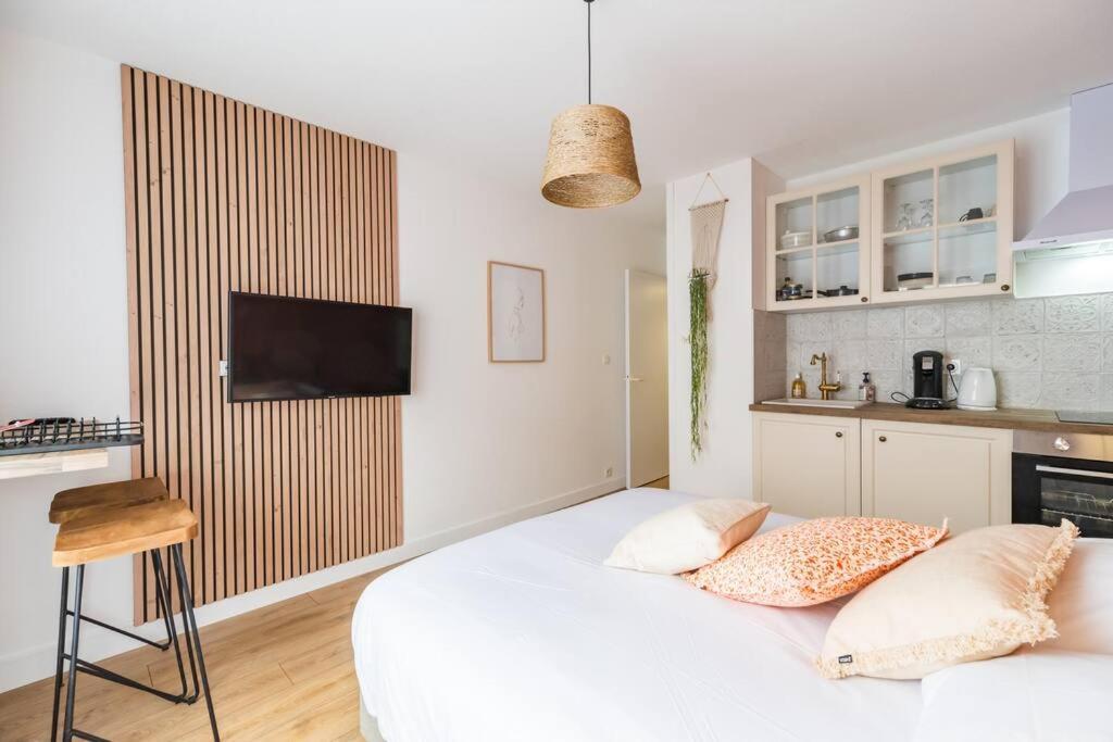 Charmant Studio Au Coeur De Saint-Brieuc Zewnętrze zdjęcie